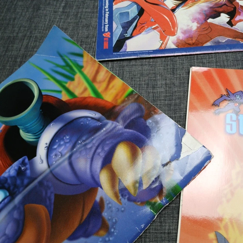 VTG Official Pokémon Advanced Collector's Sticker Book,‎ Guide, Comic -TA